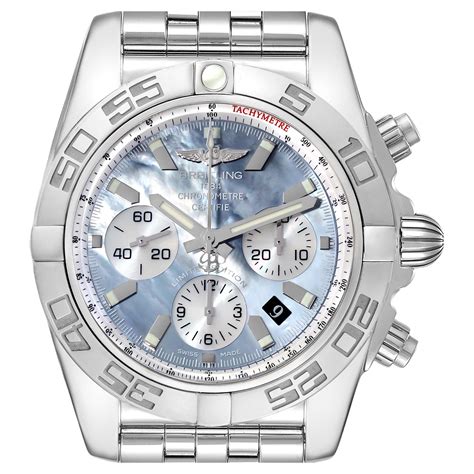 breitling stainless steel chronomat 01 ref ab0110|Breitling Chronomat AB0110 .